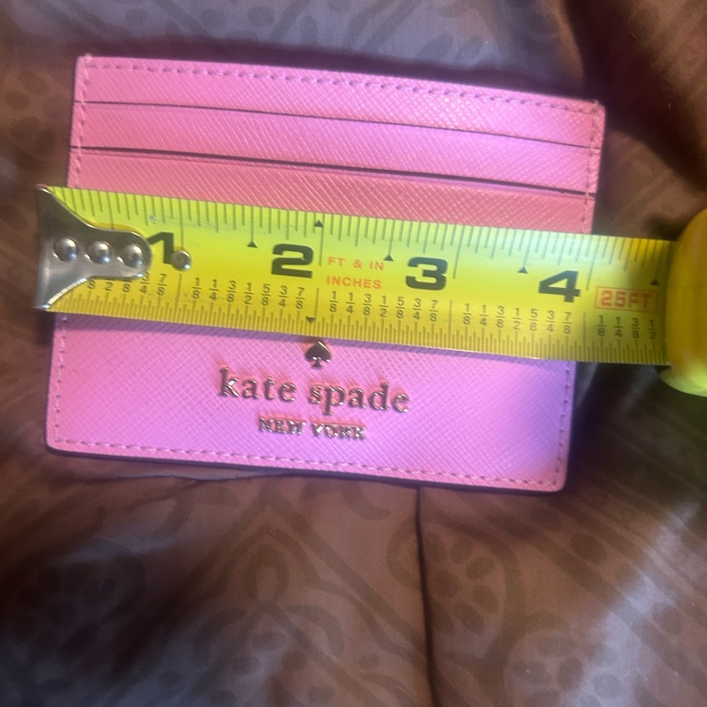 Kate Spade Vibrant Pink Card Case - Picture 7 of 9